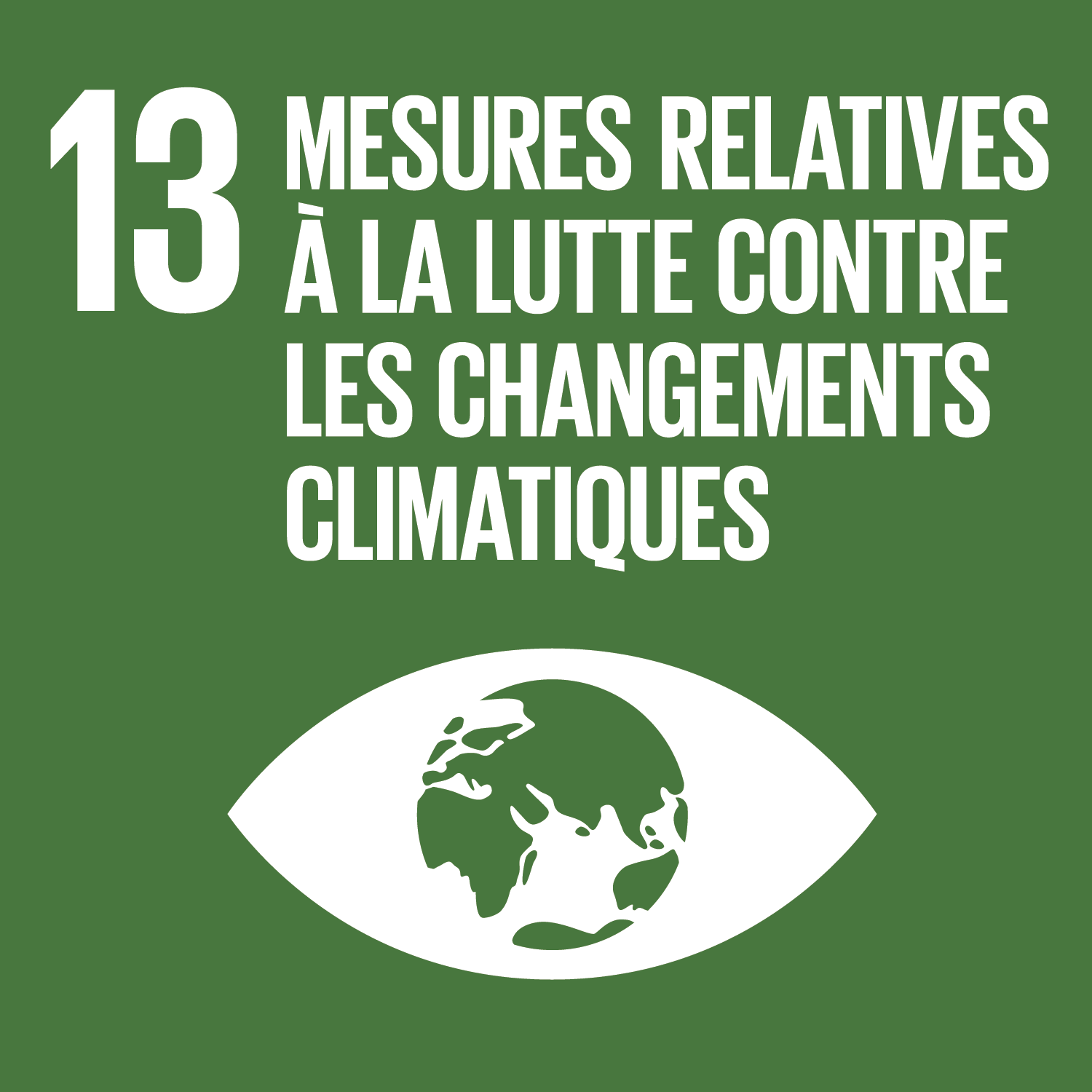 Illustration pour objectif numéro 13 : mesures relatives à la lutte contre les changements climatiques