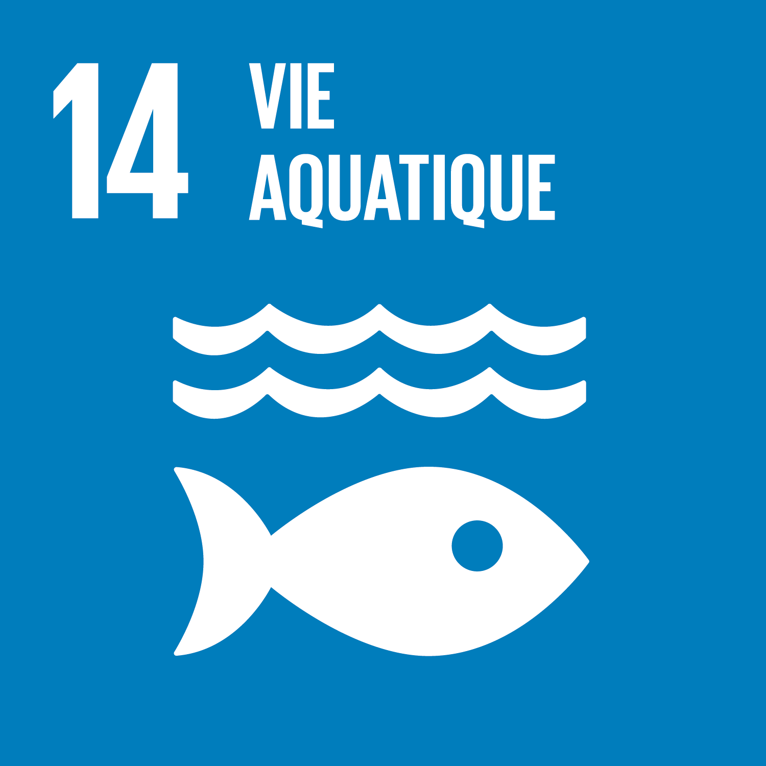 Illustration pour objectif numéro 14 : Vie aquatique